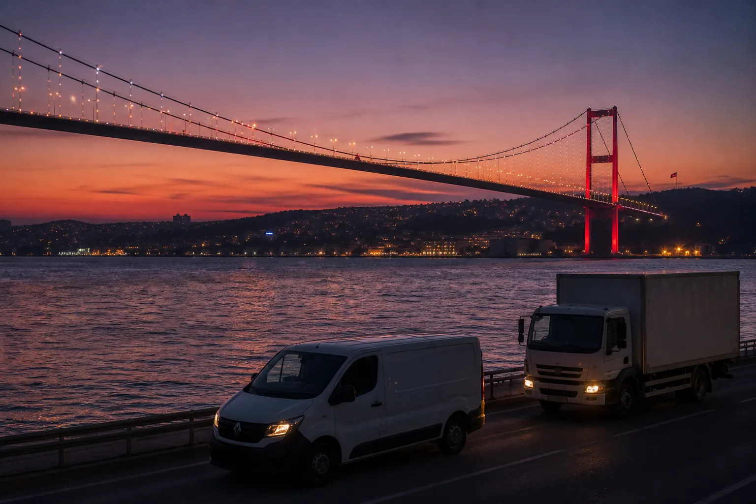 İstanbul 39 ilçe servis bölgelerinde araçlı kurye ağı